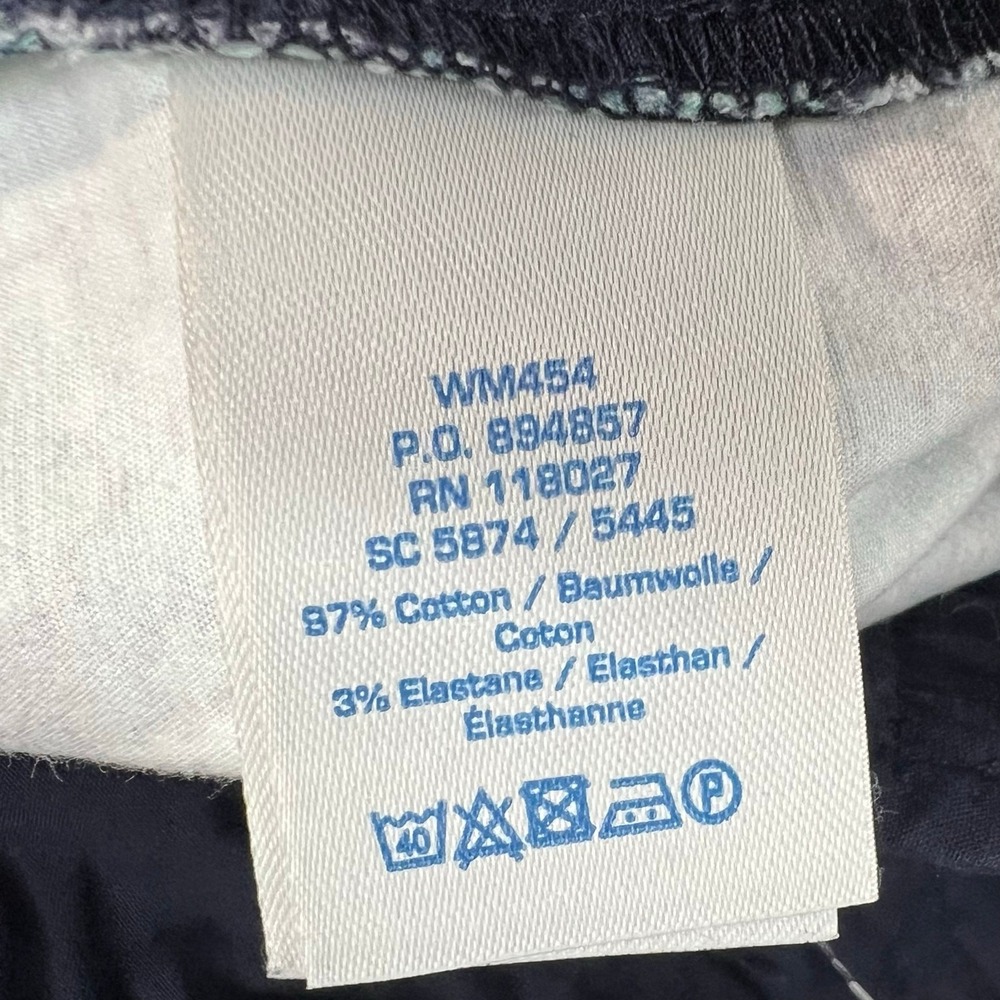 Boden Trouser Pants Womens 6 LONG Green Sea Grapes Taper‎ Stretch Modern Comfort - Picture 13 of 15